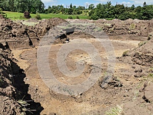 Archaeological excavation