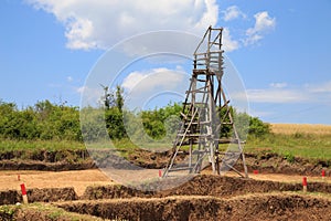 Archaeological excavation