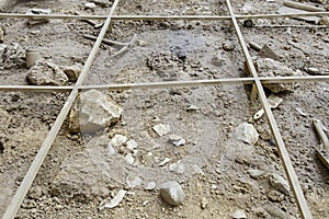 Archaeological excavation