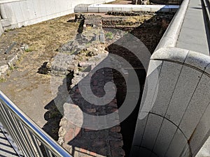 Archaeological excavation at Stefan Plac in Vienna