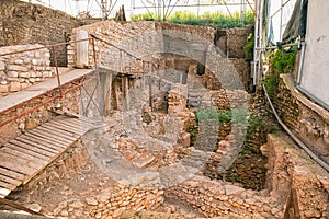 Archaeological Excavation in Tavira, Portugal.