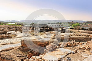 Archaeological excavations, national park Zippori, Galilee, Israel