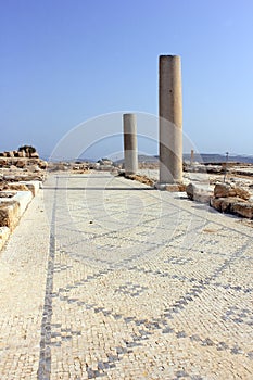 Archaeological excavations, national park Zippori, Galilee, Israel