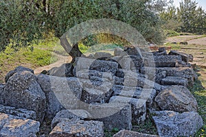 Archaeological Fragments in Apollonia