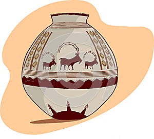 Archaeological jug