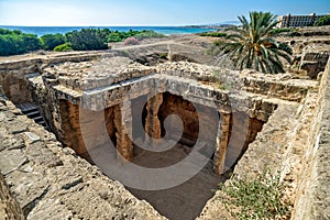 Archaeological museum in Paphos on Cyprus