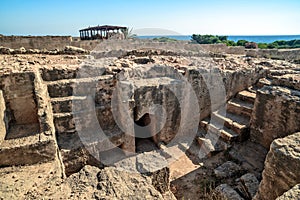 Archaeological museum in Paphos on Cyprus