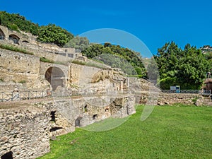 Archaeological Park of Baia, main architectural features