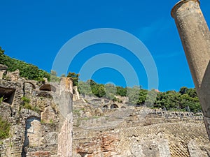 Archaeological Park of Baia, main architectural features