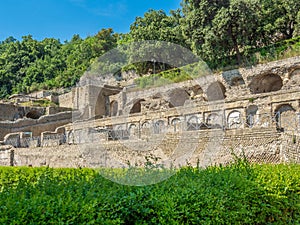 Archaeological Park of Baia, main architectural features