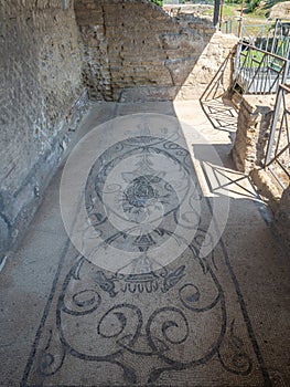 Archaeological Park of Baia, mosaic floors