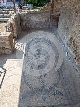 Archaeological Park of Baia, mosaic floors