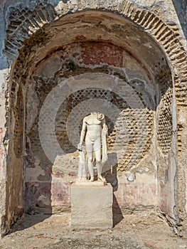 Archaeological Park of Baia, Statue of Mercury