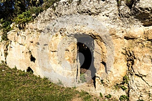 Archaeological Sights of  Latomia dell Intagliata in Palazzolo Acreide, Province of Syracuse