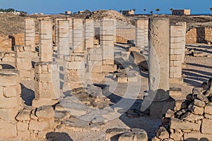 Archaeological site Al Baleed in Salalah, Om