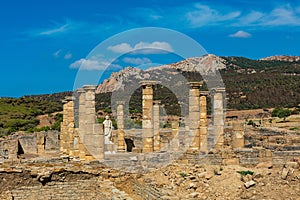 Archaeological site of Baelo Claudia in Spain. photo