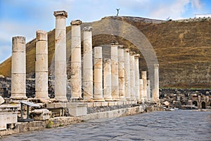 Archaeological site, Beit Shean, Israel