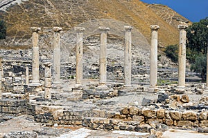 Archaeological site, Beit Shean, Israel