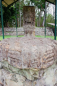 Archaeological Site: Copan, the southeast border of the Mesoamerican region