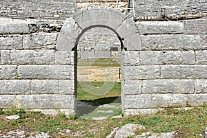 Archaeological site in Dodona in Epirus in northwestern Greece