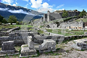 Archaeological site Dodone,Epirus in Greece