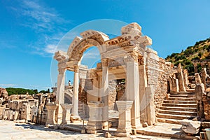 Archaeological site of Ephesus in Turkey.