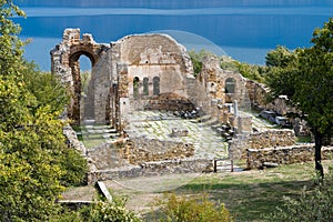 Archaeological site in Greece