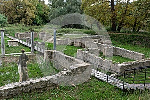 Archaeological site in Greece