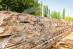 Archaeological site of Helenistic city of Aphrodisias in western Anatolia, Turkey. photo