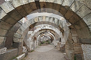 Archaeological site in Izmir, Turkey