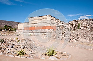 Archaeological site of Mitla, Oaxaca (Mexico)