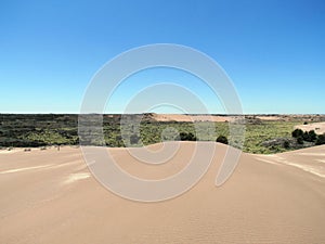 Archaeological site between the municipalities of Pehuen-Co and Monte Hermoso