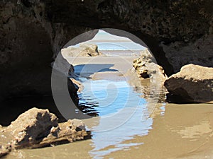 Archaeological site between the municipalities of Pehuen-Co and Monte Hermoso