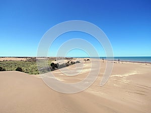 Archaeological site between the municipalities of Pehuen-Co and Monte Hermoso