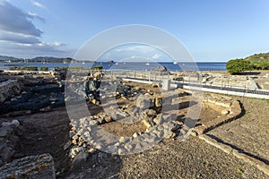 Archaeological site of Nora, Italy