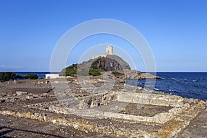 Archaeological site of Nora, Italy