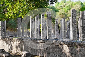 Archaeological Site of Olympia, Greece.