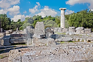 Archaeological Site of Olympia, Greece.