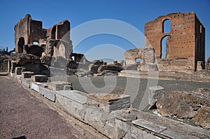 Archaeological site Rome, Villa dei Quintili, Appia Antica