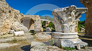 Archaeological Site - Ruins of Carthage at Baths of Antoninus