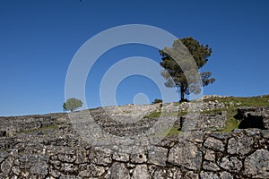 Archaeological site of San CibrÃ¡n de LÃ¡s. Fortified settlement of pre-Roman origin. Ourense, Galicia.