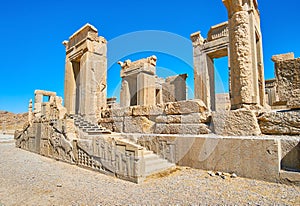 Archaeological site of Tachara palace, Persepolis, Iran