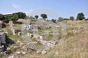 The Archaeological Site of Troy, Hisarlik, Canakkale Province, Turkey. photo