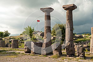 Archaeological site in Turkey