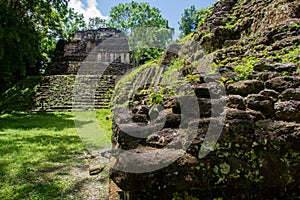 Archaeological Site: Uaxactun, ancient sacred Maya place and astronomical observatory
