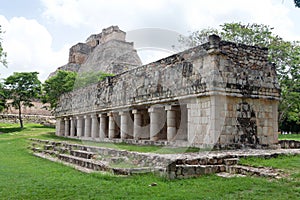 Archaeological Site of Uxmal Yucatan Mexico