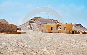 Archaeological site of Zoroastrian community in Yazd, Iran