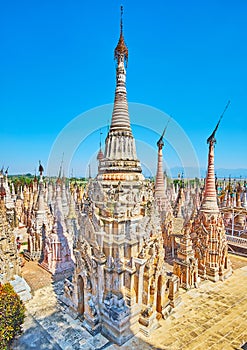 The archaeological sites of Pa-Oh, Kakku, Myanmar