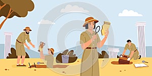Archaeology And History Background photo