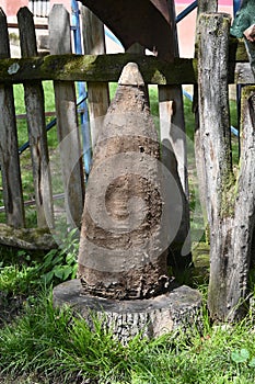 Archaic hive from the mountains of Banat, Romania